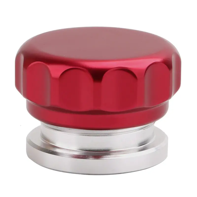 1'' 25.4Mm Aluminum Alloy Weld On Filler Neck And Cap Oil Fuel Water Tank Red 1