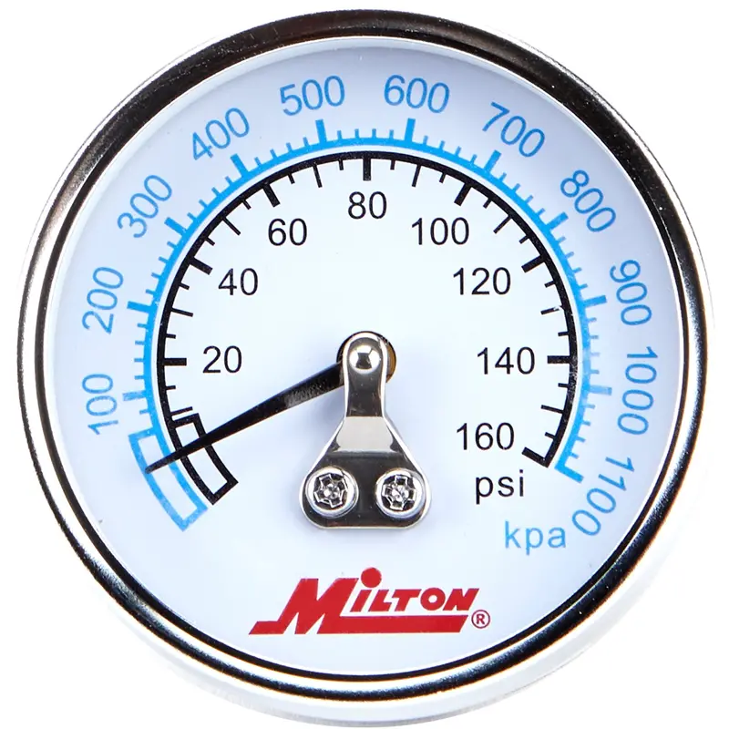 1/4" Npt Mini High Pressure Dial Gauge 1