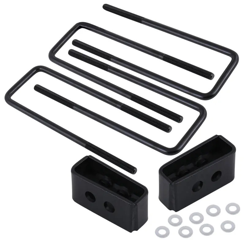 1.5" Black Rear Leveling Lift Kit Block For 2004-2020 Ford F150 F-150 4Wd 2Wd 1