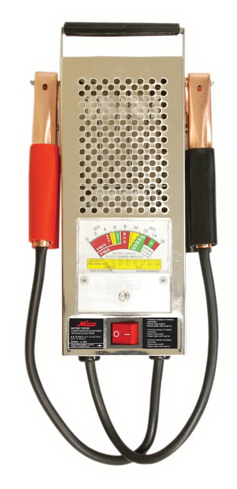 120 Amp Battery Tester For 6/12V Batteries 1