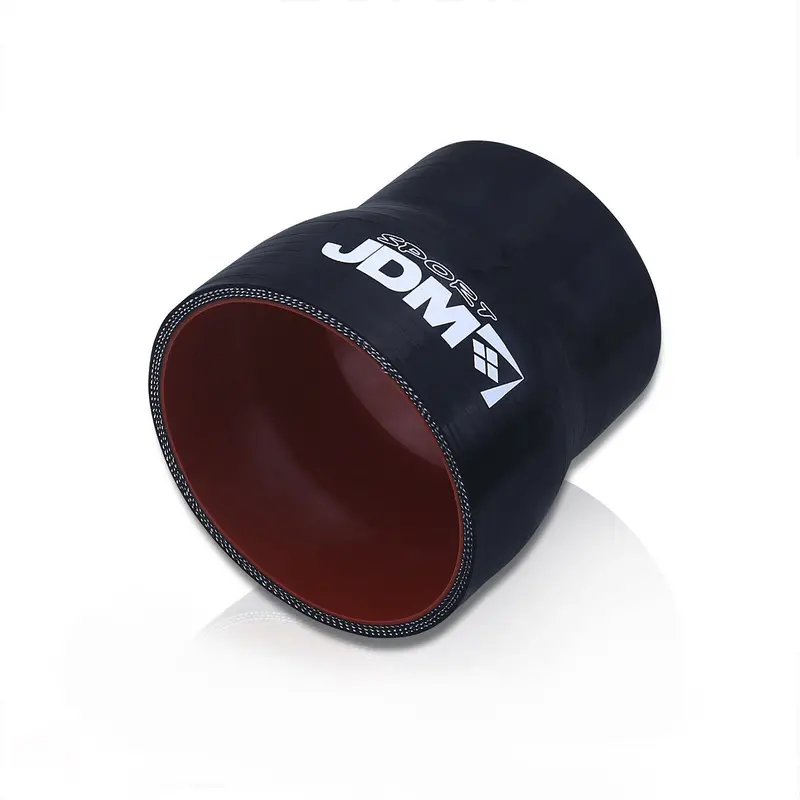 2.75" - 3.25" Straight Reducer Silicone Turbo Air Intercooler Hose Coupler Black 1