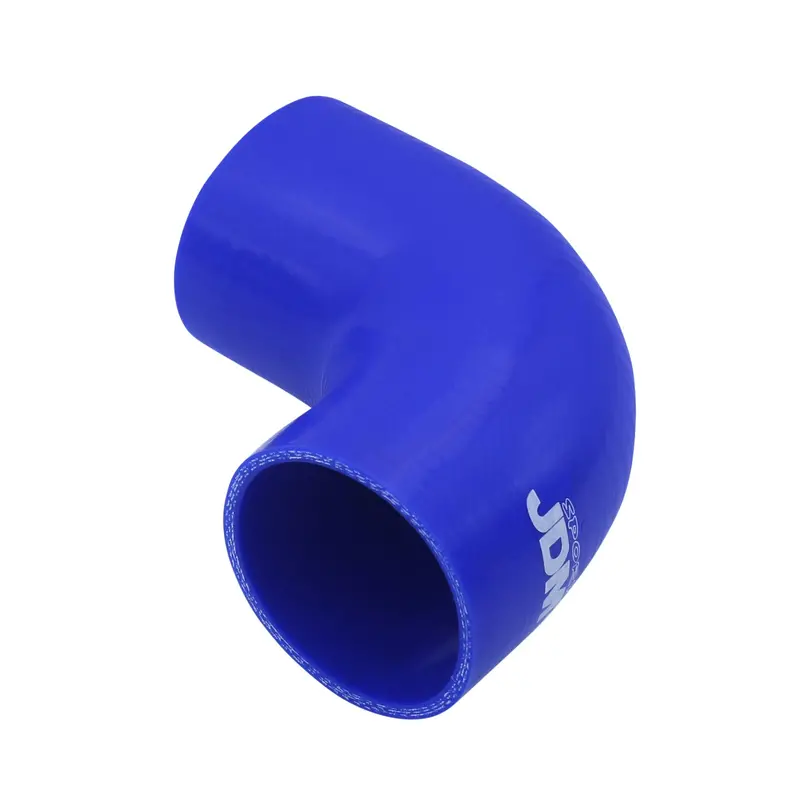 2.75" 90 Degree Elbow Silicone Turbo Intercooler Intake Pipe Hose Coupler Blue 1