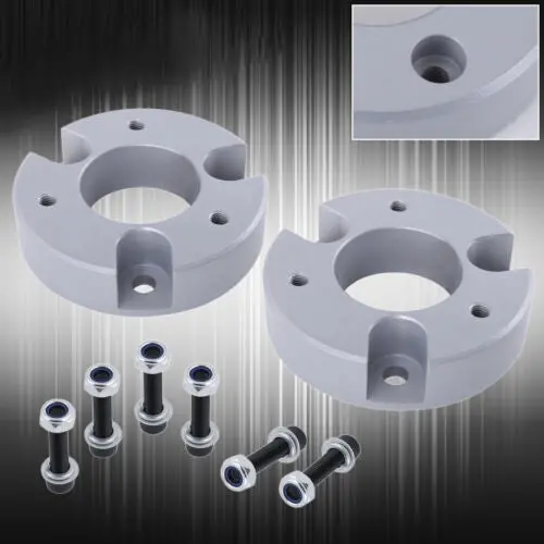 2" Silver Front Leveling Lift Kit Spacers For 2005-2020 Nissan Frontier Xterra 1