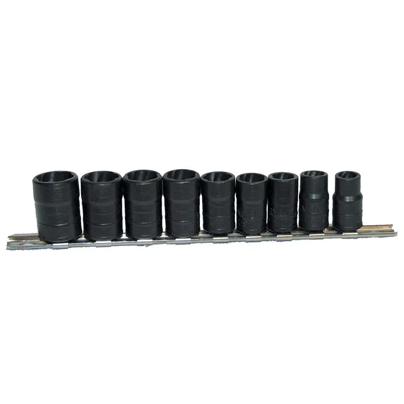 3/8″ Drive 9 Piece Twist Socket Fastener Removal Systems 1