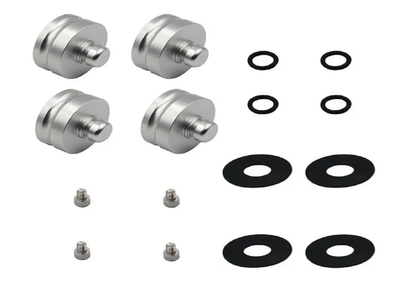 4 X Car Jack Lifting Pads Adapter Tool For Tesla Model Billet Metal Aluminum 1
