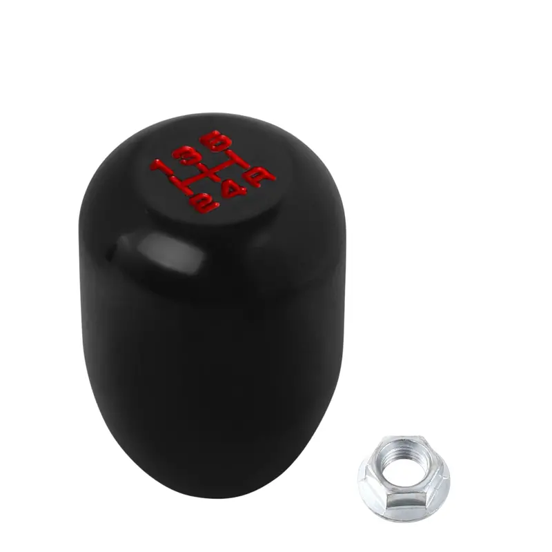 5 Speed Manual Threaded Civic Integra Shifter For Honda Shift Knob Black 1