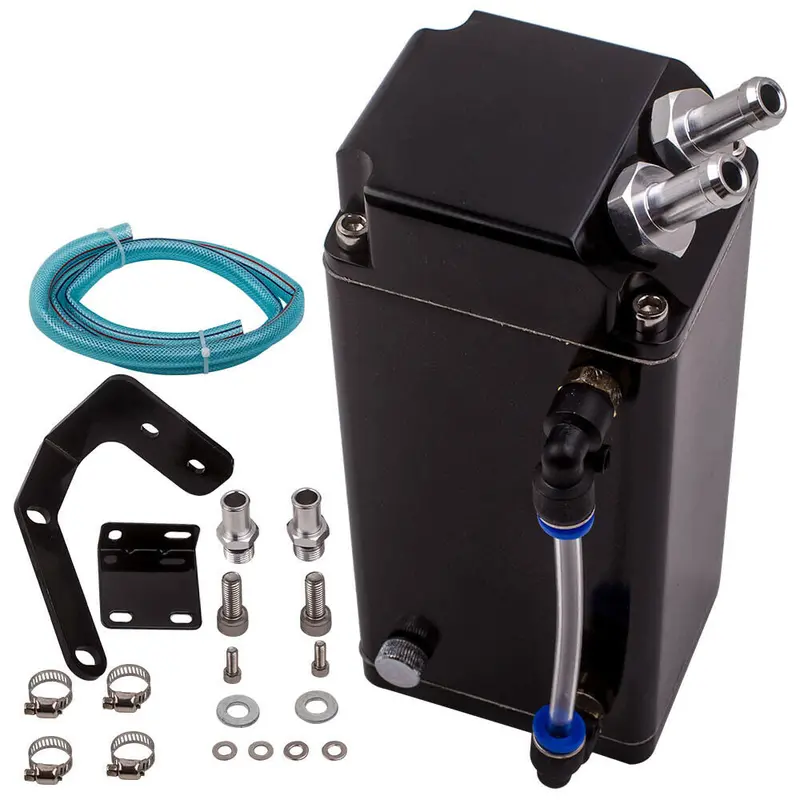 750Ml Engine Oil Catch Can Tank For Corvette 1999-2013(4.8L 5.3L 5.7L 6.0L 6.2L) 1