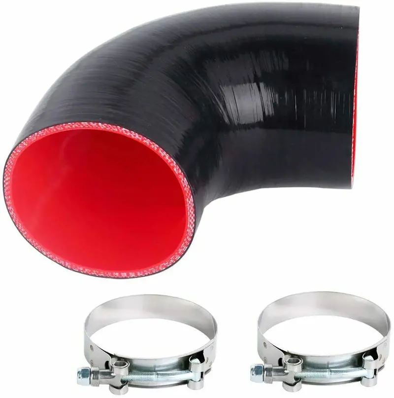 90 Degree 89Mm Elbow 4-Ply Thickness 5Mm High Performance Coupler Silicone Hose 1