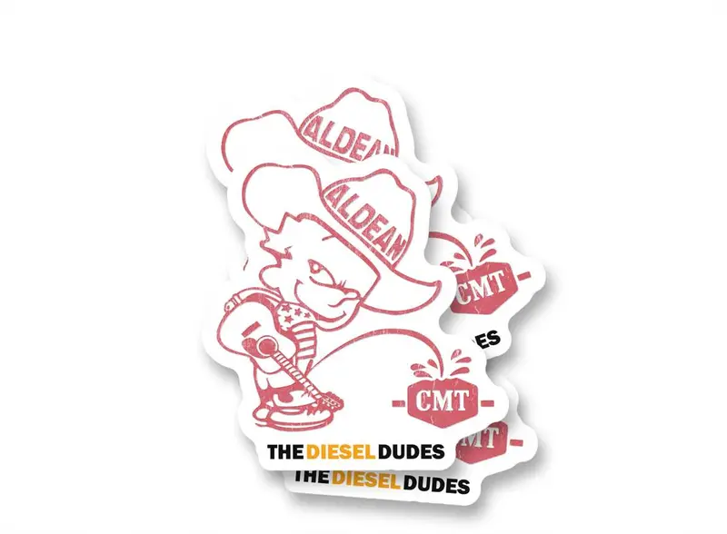 Aldean Vs Cmt Sticker 1