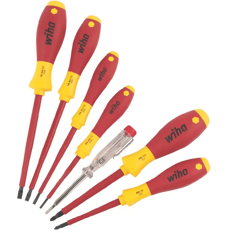 Assortiment De 7 Tournevis Vde Wiha Softfinish 1