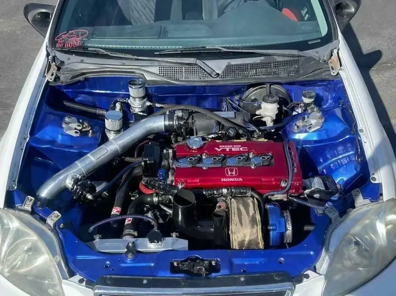 B Series Ac Line Tuck Kit For Honda Acura Civic Hatch Type R Eg Ek B16 B18 B20 1