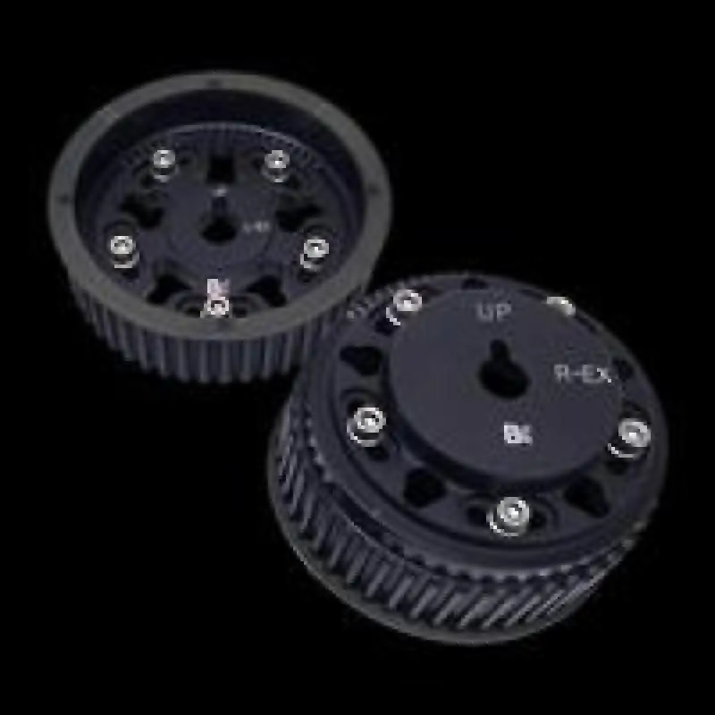 Brian Crower Adjustable Cam Gears Black For Subaru Ej205/Ej257 (Set Of 2)-Exhaust Side Only 1