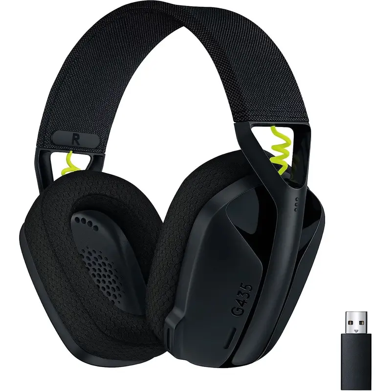Casque Gamer Filaire Logitech G435 Lightspeed Bluetooth Noir 1