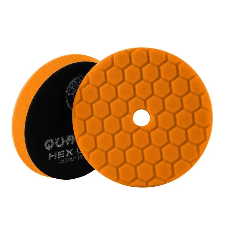 Chemical Guys Hex-Logic Quantum Medium-Heavy Cutting Pad - Orange - 5.5In 1