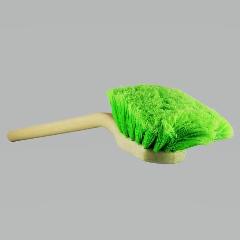 Chemical Guys Long Handle Flagged Tip Wheel Brush W/Angled Head - 20In 1