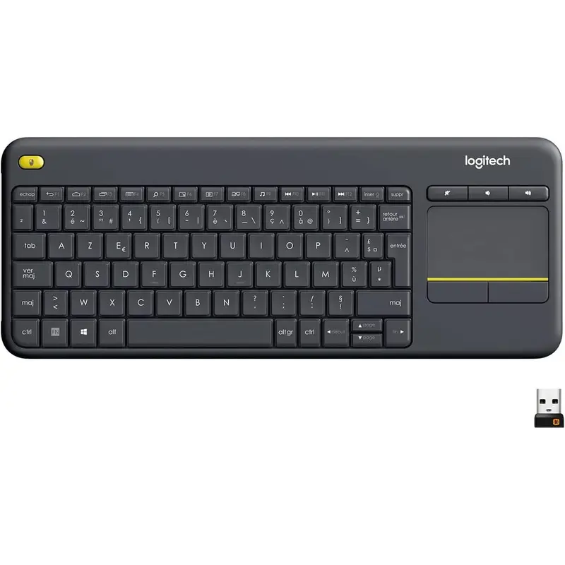 Clavier Sans Fil Logitech K400 Plus Noir 1