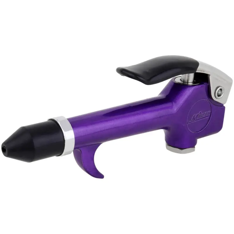 Colorfit® S-148Vc 1/4" Npt Lever Blow Gun Tool, Rubber Tip Nozzle, Purple 1