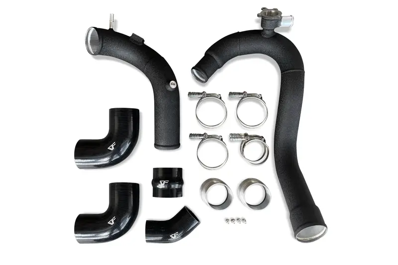 Cvf Aluminum Intercooler Hot-Side + Cold-Side Piping Kit (2021-2024 Ford Bronco 2.3L; 2024 Ford Ranger 2.3L) 1