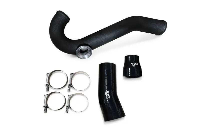 Cvf Hot-Side Aluminum Intercooler Pipe With Hks Flange (2015-2023 Ford Mustang Ecoboost) 1
