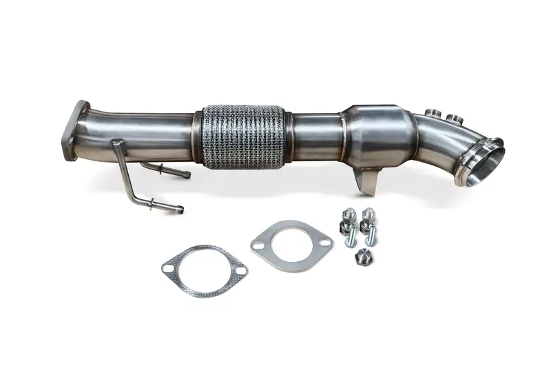 Cvf Stainless Steel Catted Downpipe (2013-2018 Ford Focus St) 1