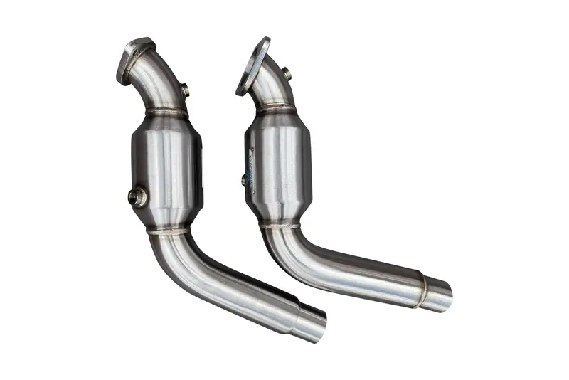 Cvf Stainless Steel Catted Downpipes V2 (2025-2026 3.0L Ford Explorer St) 1