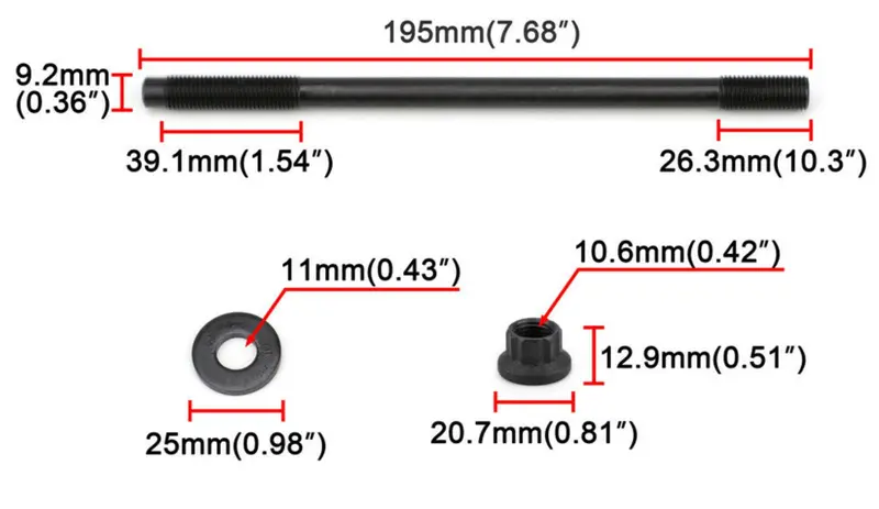 Cylinder Head Stud Kit For Arp Subaru Impreza Wrx Sti Ej20 Ej25 Ej 260-4701 Usa 1