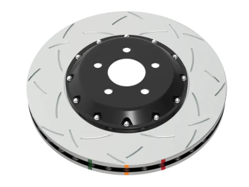 Dba 2022+ Subaru Wrx (W/Sti Brembo 4 Piston Caliper) 5000 Series 2 Piece Slotted Front Brake Rotor 1