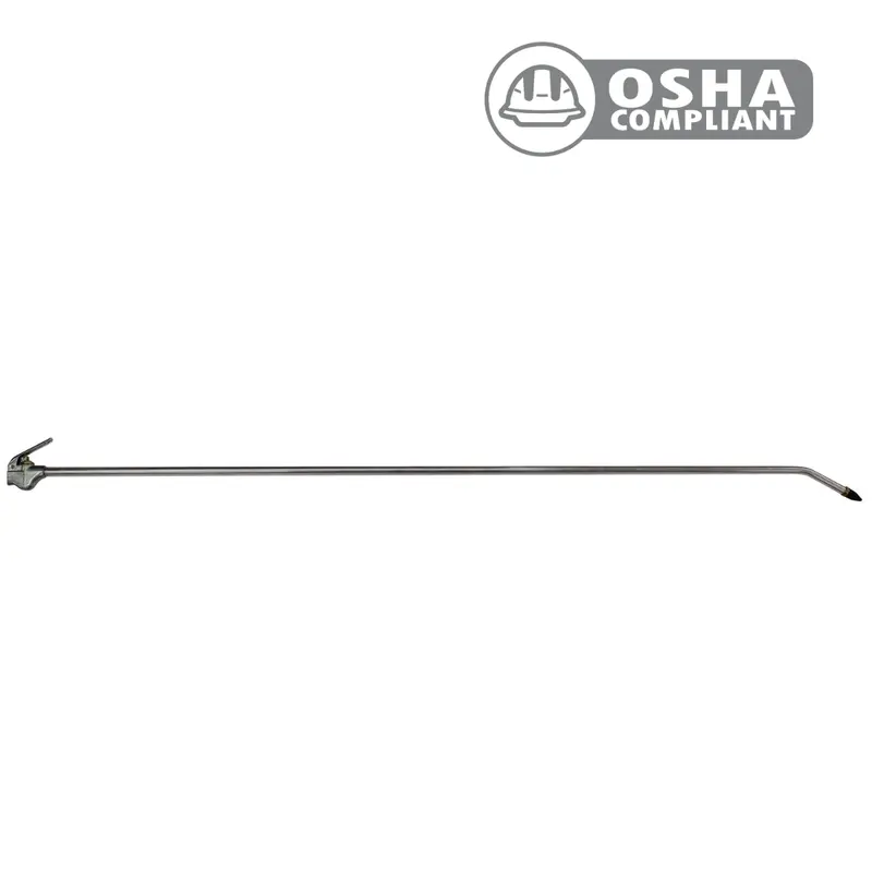 Delete 1/4" Npt Lever-Style Blow Gun & 4' Extension 1