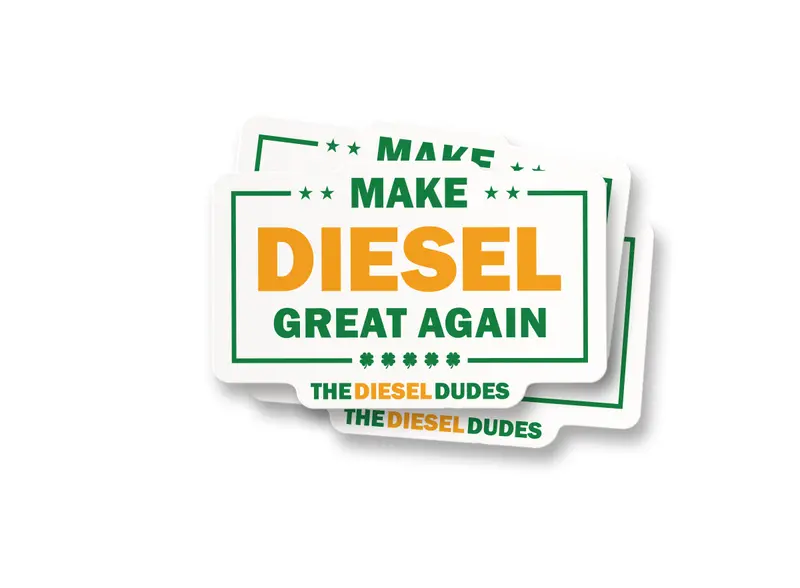 Diesel Dudes Saint Patty’S Sticker 1