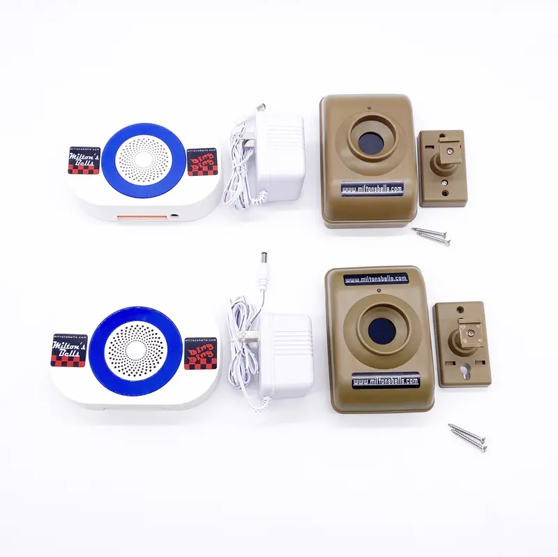 Driveway Motion Sensor Alarm Kit – Dual Wireless Detectors With Adjustable Sensitivity And Customizable Chimes 1