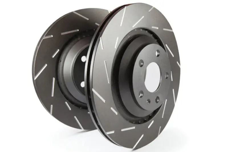 Ebc 2017+ Honda Civic Type-R 2.0L Turbo Usr Slotted Front Rotors 1