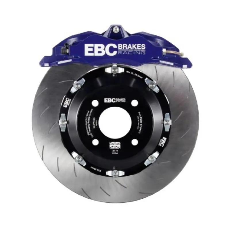 Ebc Racing 12-17 Ford Fiesta St (Mk7) Blue Apollo-4 Calipers 330Mm Rotors Front Big Brake Kit 1