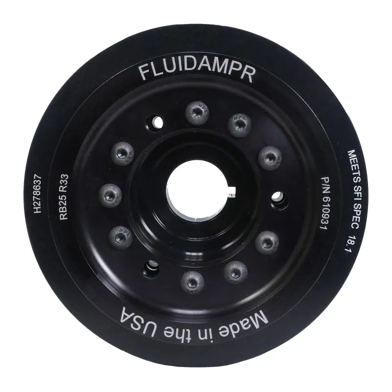 Fluidampr 94-99 Nissan Skyline R33 Rb25det (Non Neo) Steel Internally Balanced Damper 1