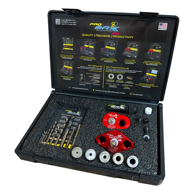 Ford 6.7L Power Stroke Diesel Egr Tube & Fuel Injector Broken Bolts - Nino/Nico Combo Kit 1