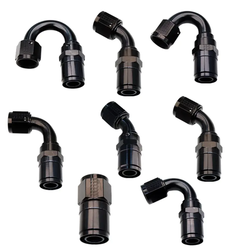 Fragola -10An Race-Rite Crimp-On Hose End 90 Degree 1