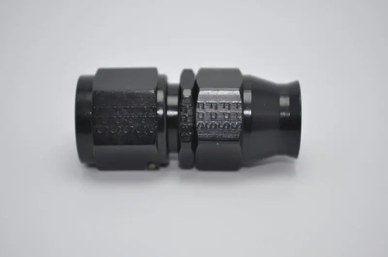 Fragola -10An Real Street Straight Hose End Black For Ptfe Hose 1