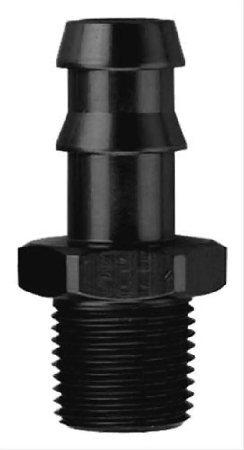 Fragola 3/8 Hose Barb X 1/4 Npt - Black 1