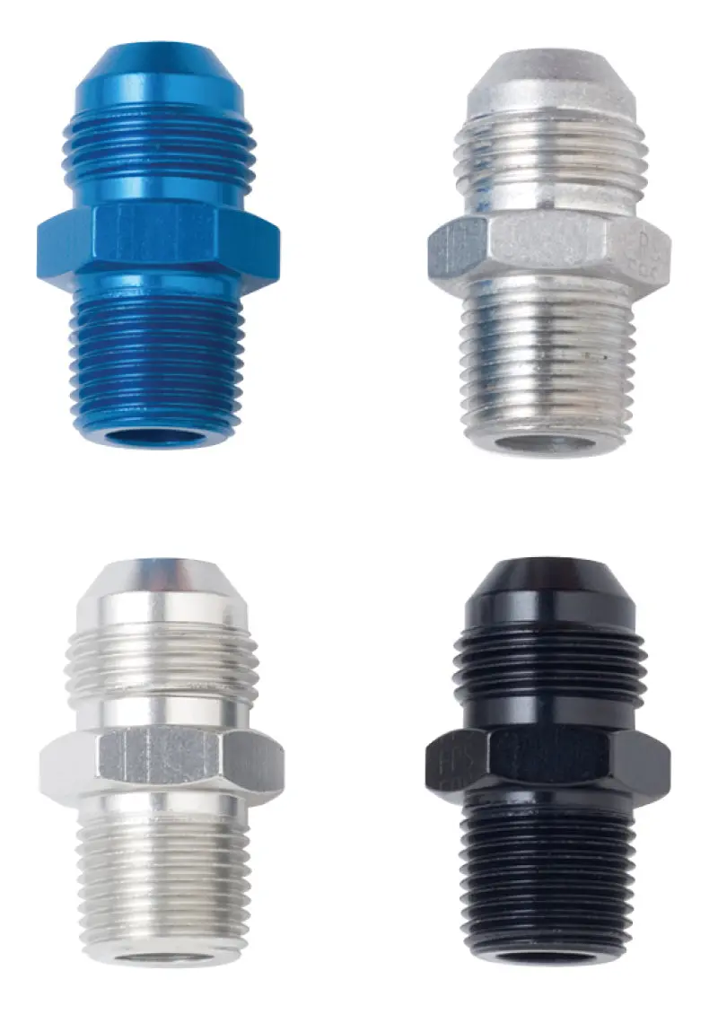 Fragola -3An X 1/8 Npt Straight Adapter - Black 1