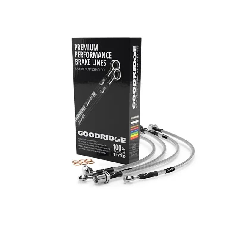 Goodridge 32In Female To Female Stainless Hose 1