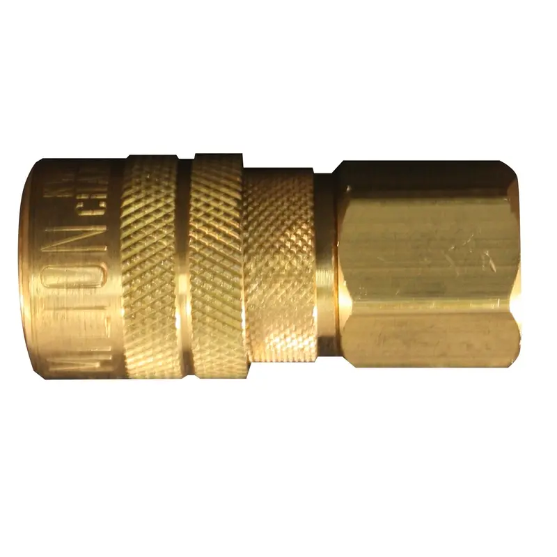 Industrial Coupler 3/8" Npt Female Brass Air Coupler, M-Style® Quick Connect 1