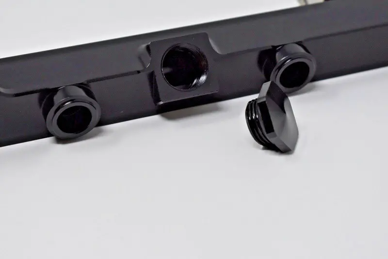 K Series Black High Flow Fuel Rail Honda Acura K20 K24 Dc2 Eg Ek Ep3 Rsx Civic 1