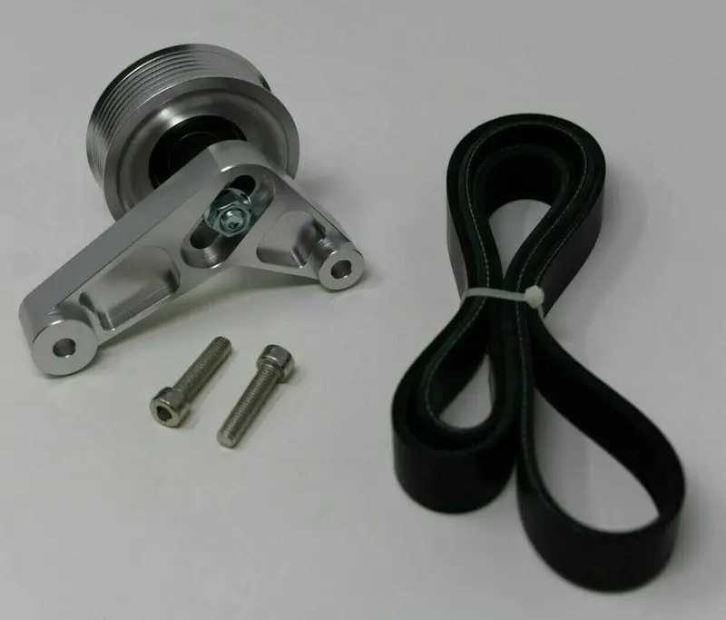 K Series Swap Adjustable Ep3 Idler Pulley Belt Kit For Civic Integra Honda Tuned 1