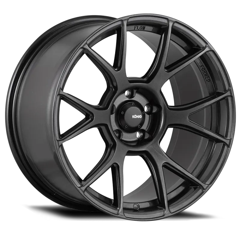 Konig Ampliform 18X8.5 5X108 Et43 Dark Metallic Graphite 1