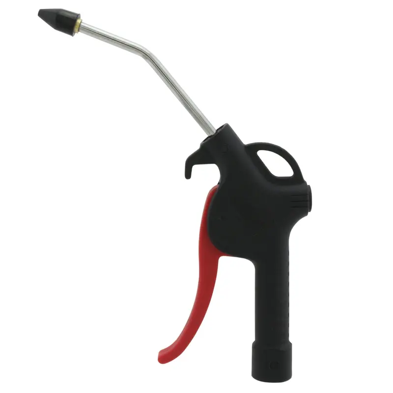 Lightweight Pistol Grip Blow Gun W/ Fixed Rubber Tip, 1/4" Npt, 90 Psi, 16.5 Scfm (S-164) 1