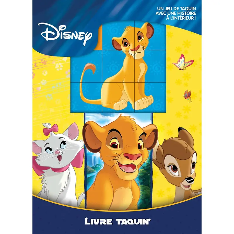 Livre Taquin Disney Avec Puzzle Coulissant Simba Le Roi Lion 1
