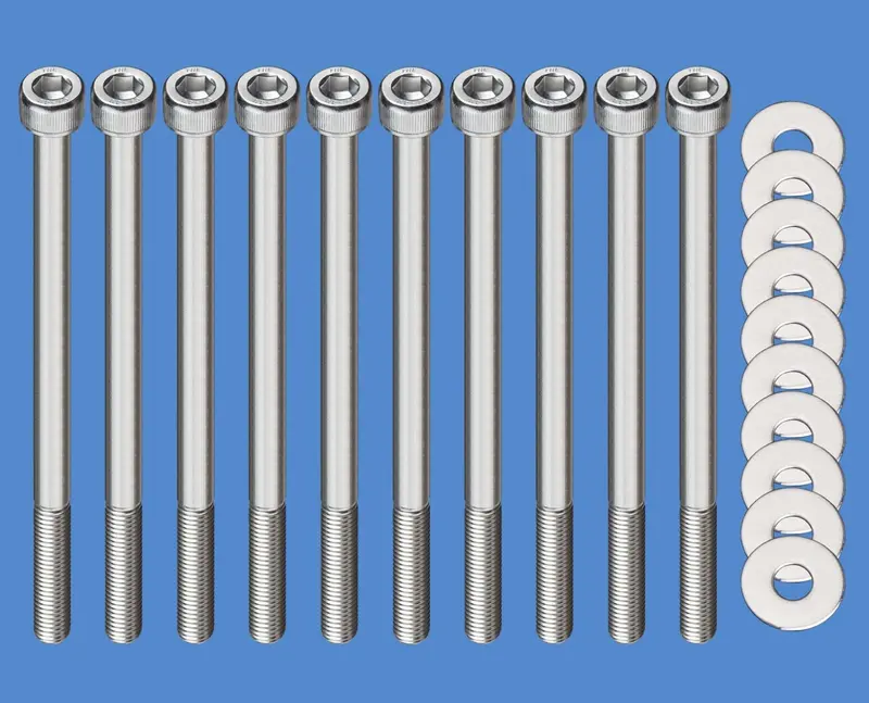 Ls1 Intake Manifold Bolts Stainless Steel Kit Lsx Ls2 Ls3 Ls6 Camaro Corvette Gm 1