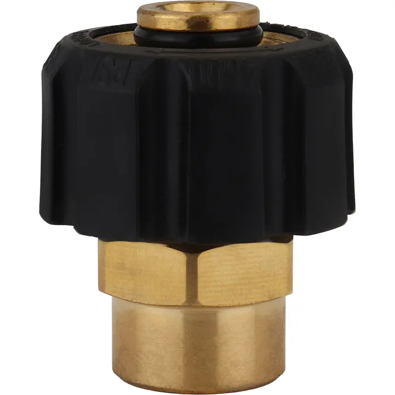M22f X 1/4" Screw Coupler, Female 1