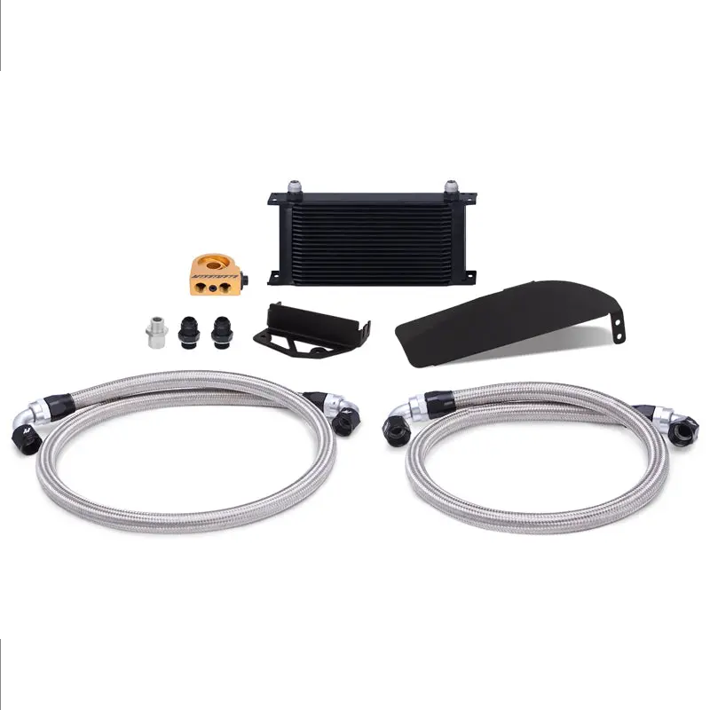 Mishimoto 2017+ Honda Civic Type R Direct Fit Oil Cooler Kit - Black 1