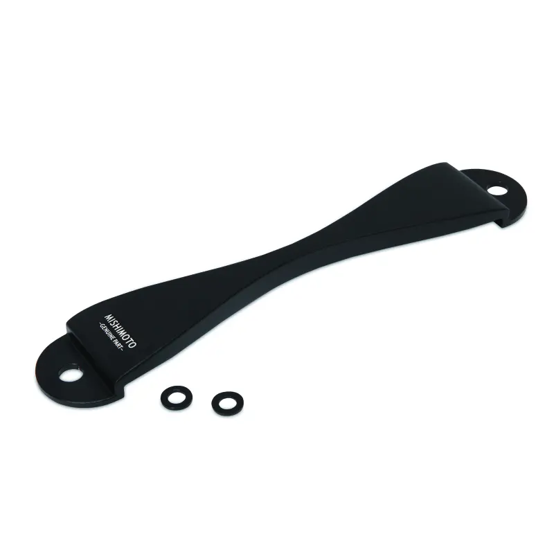 Mishimoto Subaru Cnc Battery Tie-Down - Black 1