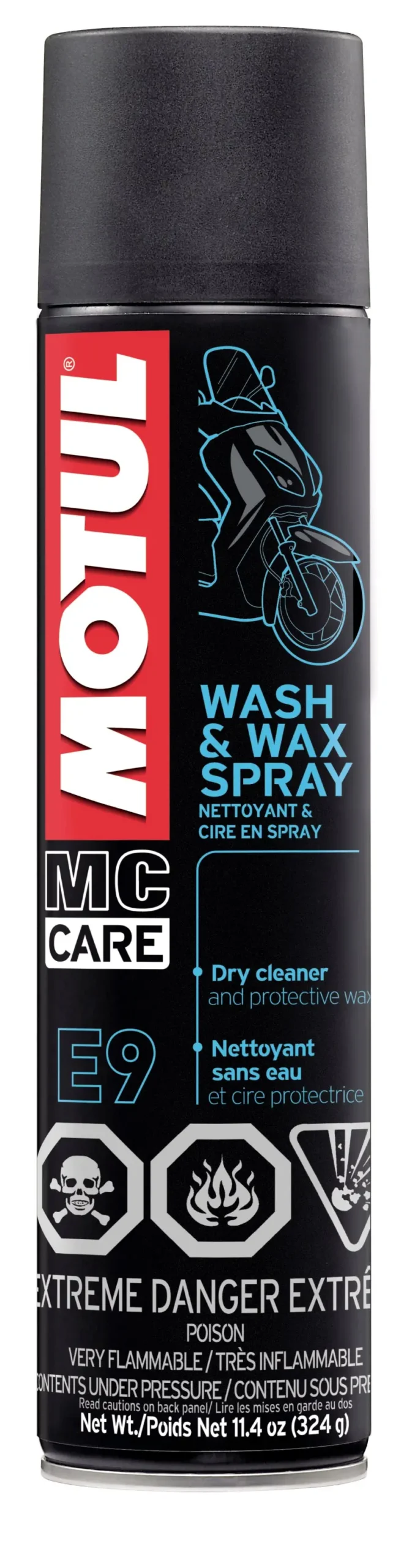 Motul 11.4Oz Cleaners Wash & Wax - Body & Paint Cleaner 1